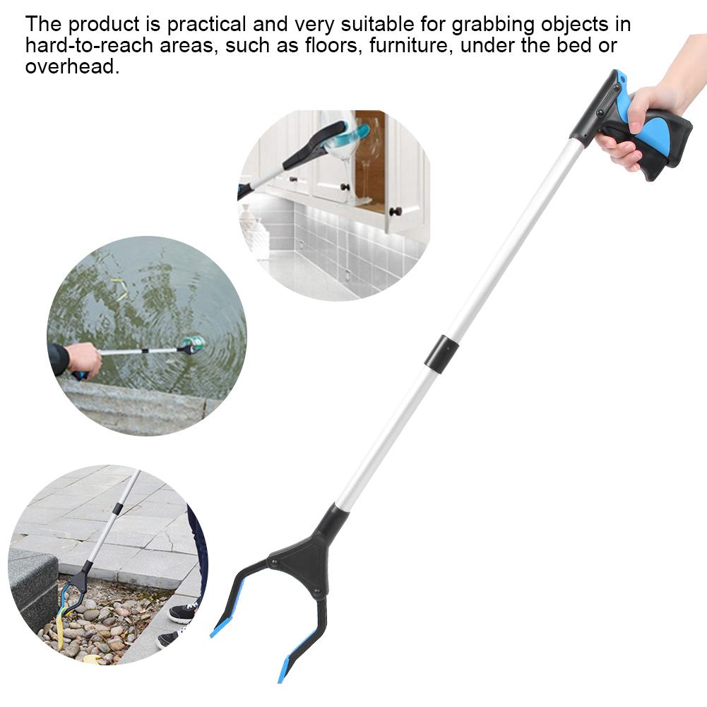 Colector de Gunoi Pliabil Mâner Anti-Alunecare Apucător Versatil Instrument Asistiv de Apucare
