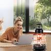 Przenośny grzejnik naftowy 2600W 9000BTU 4.6L Wysokość   Zewnętrzny Wewnętrzny Grzejnik Przestrzenny na Naftę do Kempingu Namiotu Wędkarstwa Podlodowego Sytuacji Awaryjnych