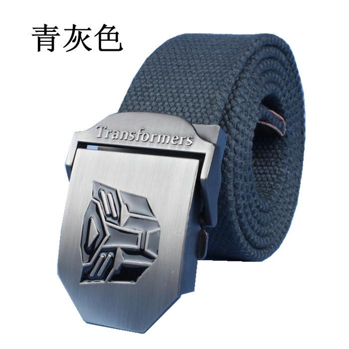 Холщовый ремень с пряжкой из сплава-трансформера, мужской тканый повседневный ремень, удлиненный ремень