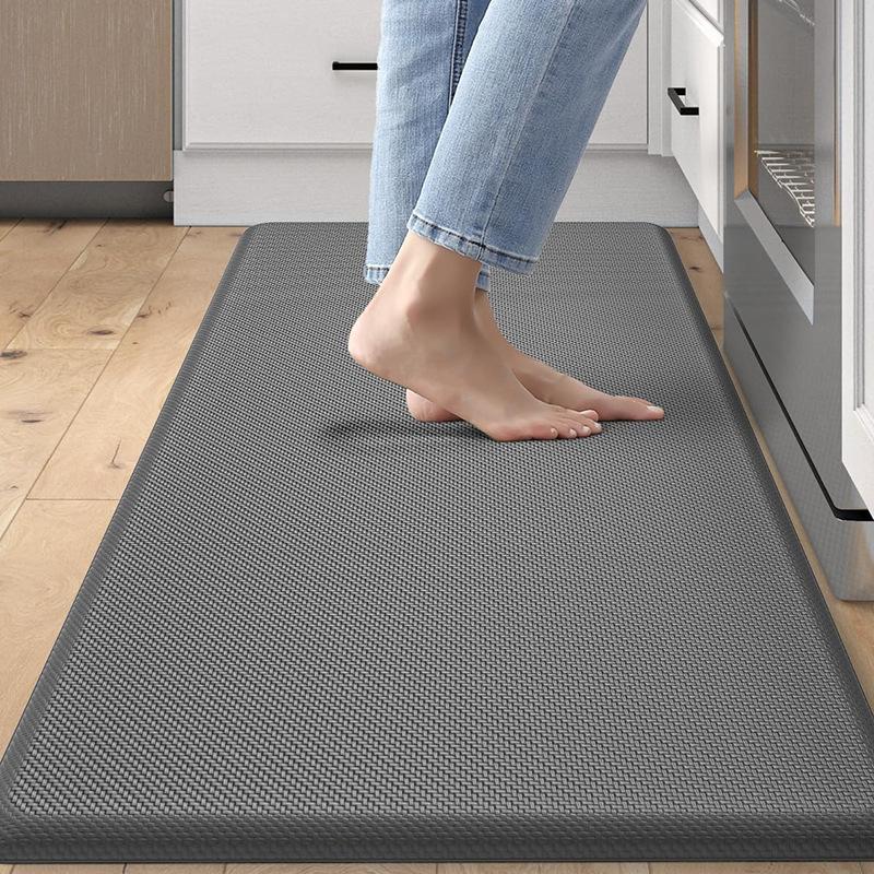 2026 Thickened Kitchen PU Leather Non-Slip Floor Mat Oil-proof Floor Mat Household Disposable Wipeable Long Carpet Mat