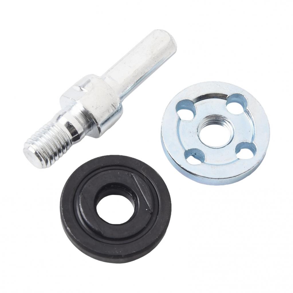 Adapter Connecting Rod Adapter Electric Drill Silver Black