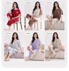 2026 Summer Women's Breathable Cotton Pajamas Set - Lightweight, Seven-Point Sleeve, Indoor/Outdoor Wear