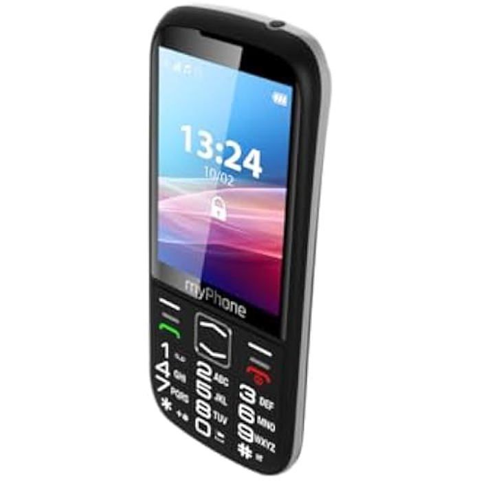 Téléphone à touches - mp myphone - halo 4 lte - écran 3,5 pouces - double sim - batterie 2500 mah
