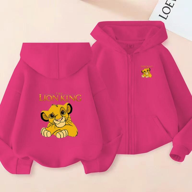 Kids Cardigan Hoodie Zipper Style Sweatshirt Girl Boy 3-12Y Leisure Fashion Long Sleeves Coat Clothes Anime Film Print Loose Top
