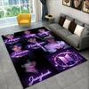 Kpop B-BTS Fashion Group Star Carpet Rug for Playroom Bedroom Living Room Sofa Home Decor,kids Area Rug Non-slip Floor Mat