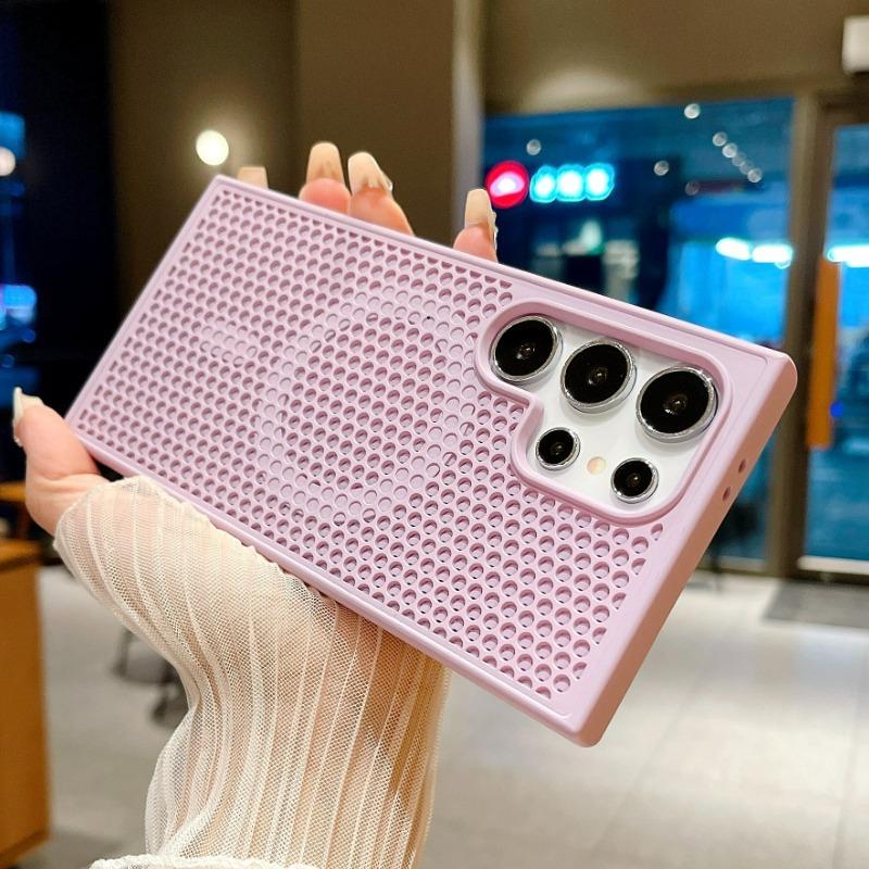 Trojrozměrné Duté Vhodné pro Pouzdro na Mobilní Telefon Samsung S25 Ultra Magnetické Absorpční S23FE Matné Chlazení S24Plus Ochranné Pouzdro