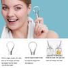 Portable Case Stainless Steel Tongue Cleaner Color Tongue Scraper Bad Breath Mouth Cleaner Board Dentisty Oral Hygiene Care