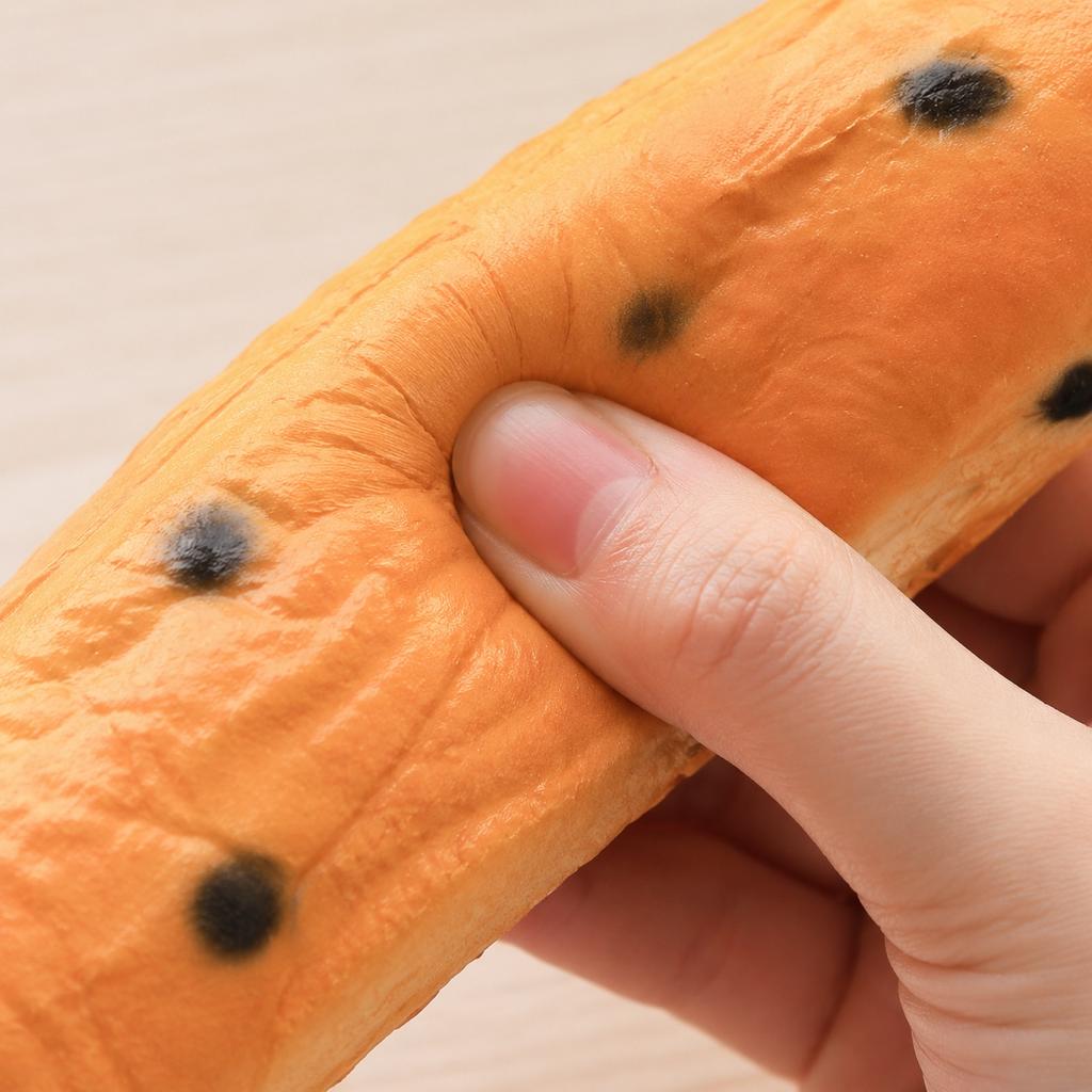 Slow Simulation Bread Stick Long Stress Toy for Office Home Decor and Hand Exercise