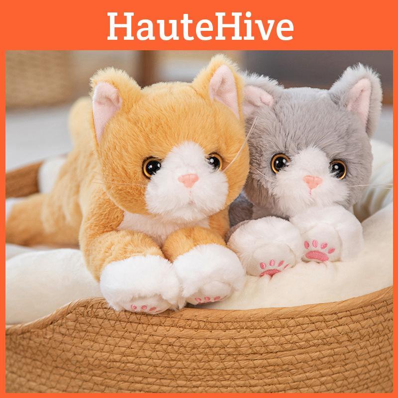 Doll Plush Cat Orange Cat Cloth Doll Cute Little Cat Healing Gift Children