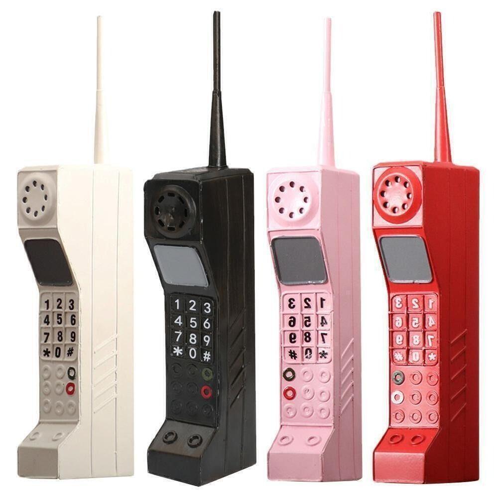 Retro Mobile Brick Phone Model 80'S 90'S Old Classic Design Telephone Model Metal Vintage Old-Fashioned