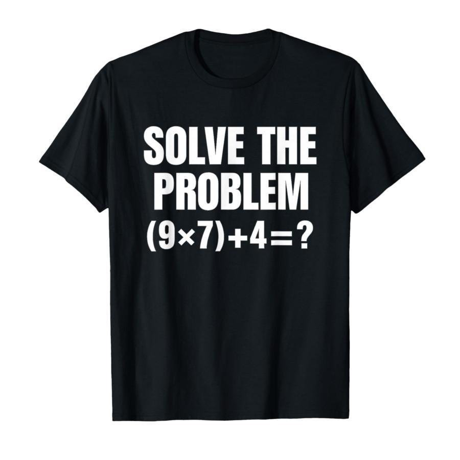 

Solve The Problem Funny 67 Meme Brainrot Math Teacher Gifts T-shirt For Men Women 100% Cotton T Shirts Short Sleeve Tops 0921-1 4XL