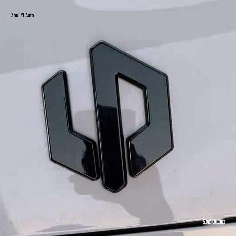 Leapmotor B10 Schwarzes Logo Hauben- & Heckemblem Aufkleber für C10/C16 Modifikationen
