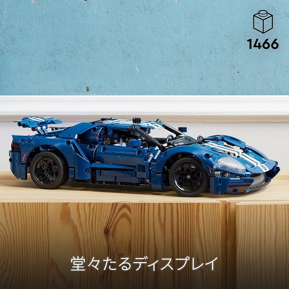 LEGO Technic Ford GT Toy Building Set 2022 Model Vehicle for Kids and Adults 42154