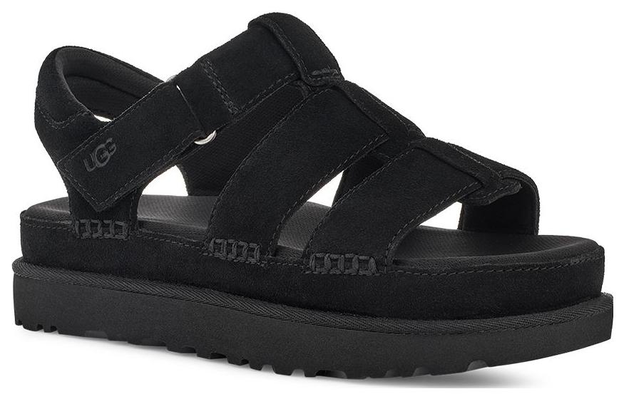 UGG Goldenstar Strap Platform Sandal Black Women's 1137890-BLK
