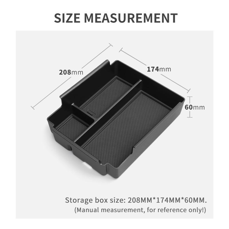 For SHARK Pickup 2024 Armrest Box Storage Box Modification Stowing Tidying Box Car Internal Accessories