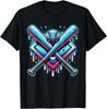 Baseball Dripping Ice Cream T Shirt