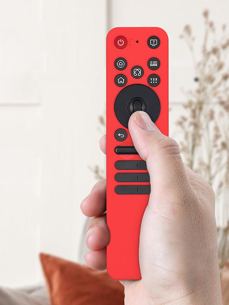 Etui ochronne antypoślizgowe etui na pilota do telewizora lekkie wstrząsoodporne kompatybilne z 2025 LG OLED Smart TV