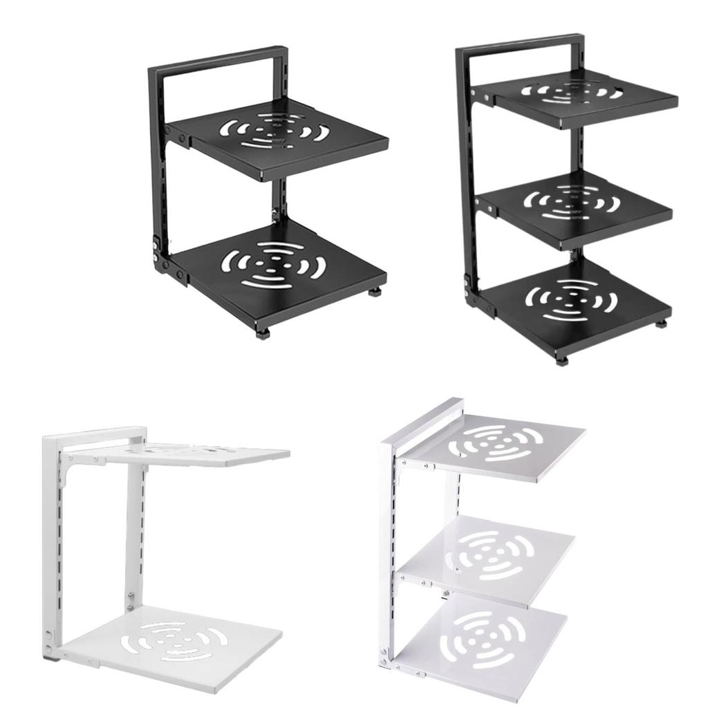 Pot and Pan Organizer Pot Storage Rack Adjustable Pan Stand Versatile Pan Holder