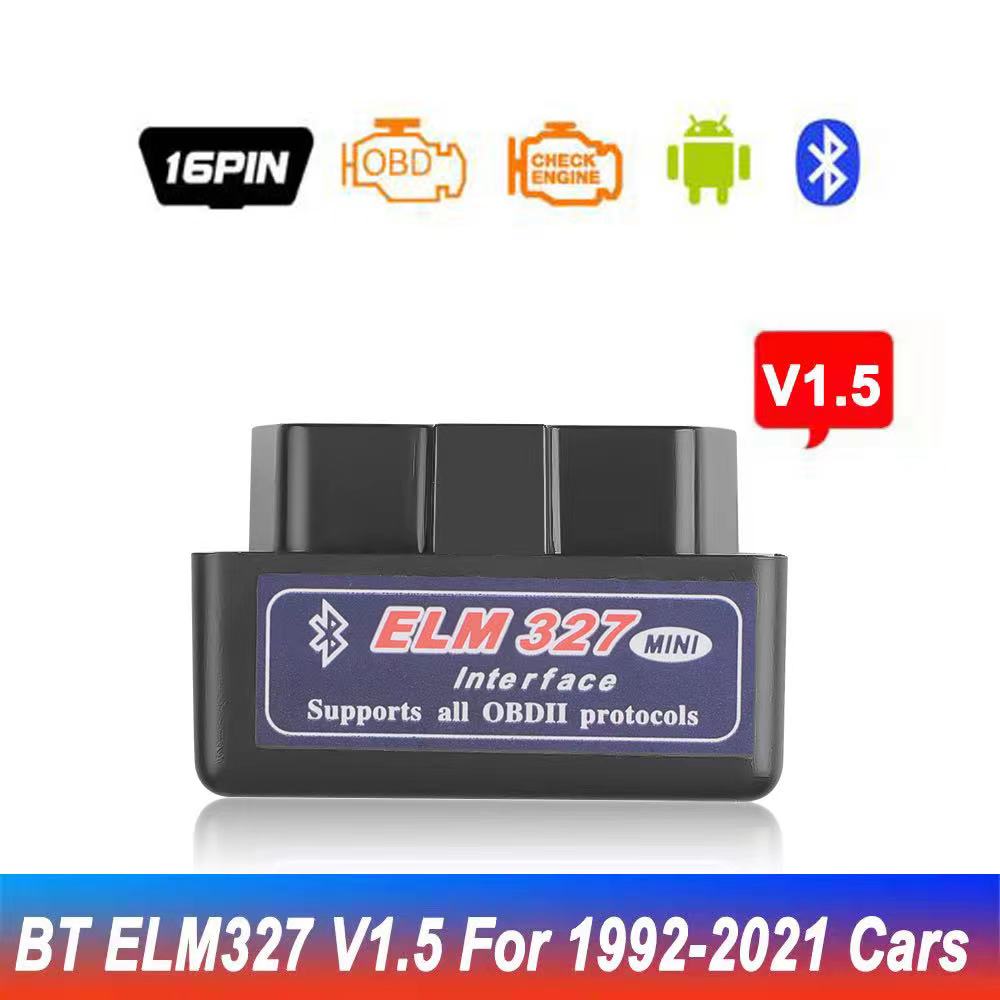 V2.1 V1.5 OBD2 / OBDII Super MINI ELM327 Bluetooth Version 2.1 Error Coder Android Torque Car Code Scanner For Multi-s