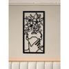 Dreamy Flower Metal Wall Art Creative Line Art Home Decor for Women Room