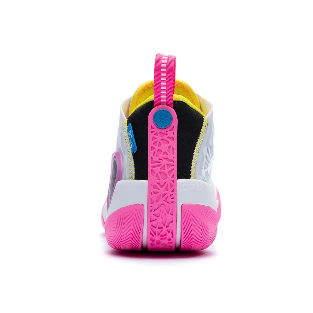 Li-Ning Wade Shadow 3 Na hřiště Bílá Růžová Pánské Tenisky ABPT065-3