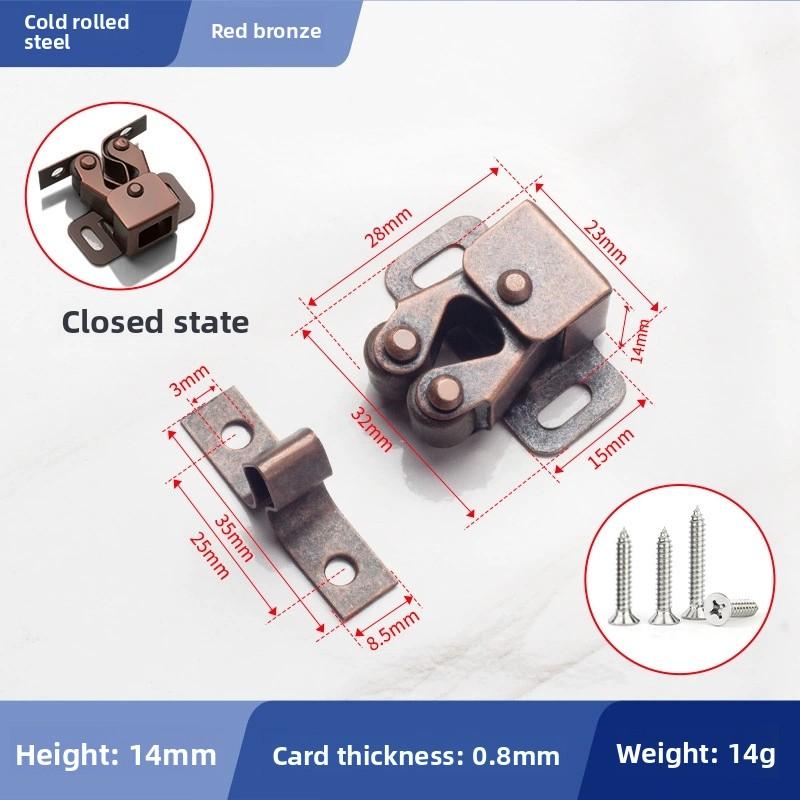 Magnetic lock for cabinet