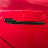 4Pcs/set Carbon Fiber Side Door Handle Cover Sticker Decal For Tesla Model 3 LB