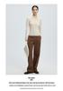 Women's Elegant Slim Fit Cashmere Polo Neck Sweater - Autumn/Winter Wool Knit Top
