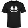 Marshmello DJ Smile Black Graphic T-Shirt