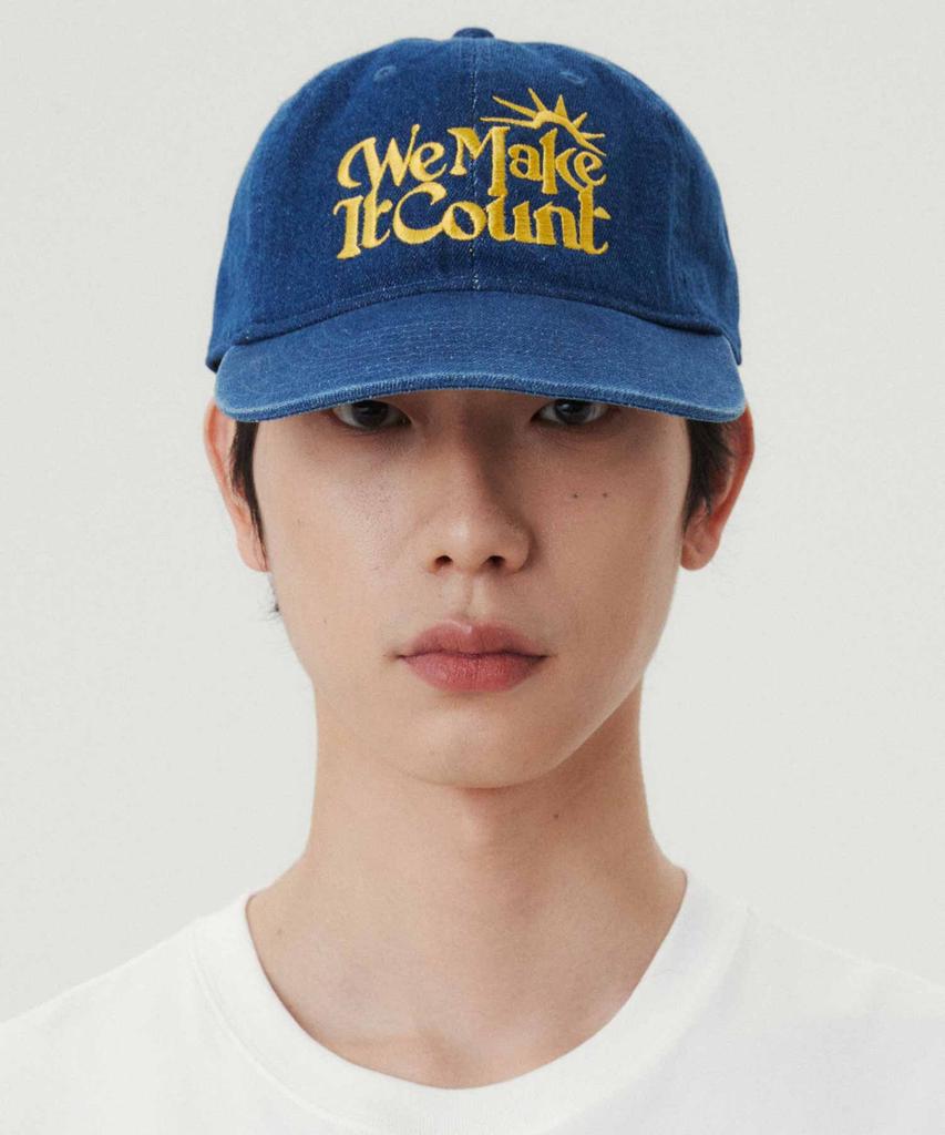 WMC Sunshine Slogan Panel Cap_Navy