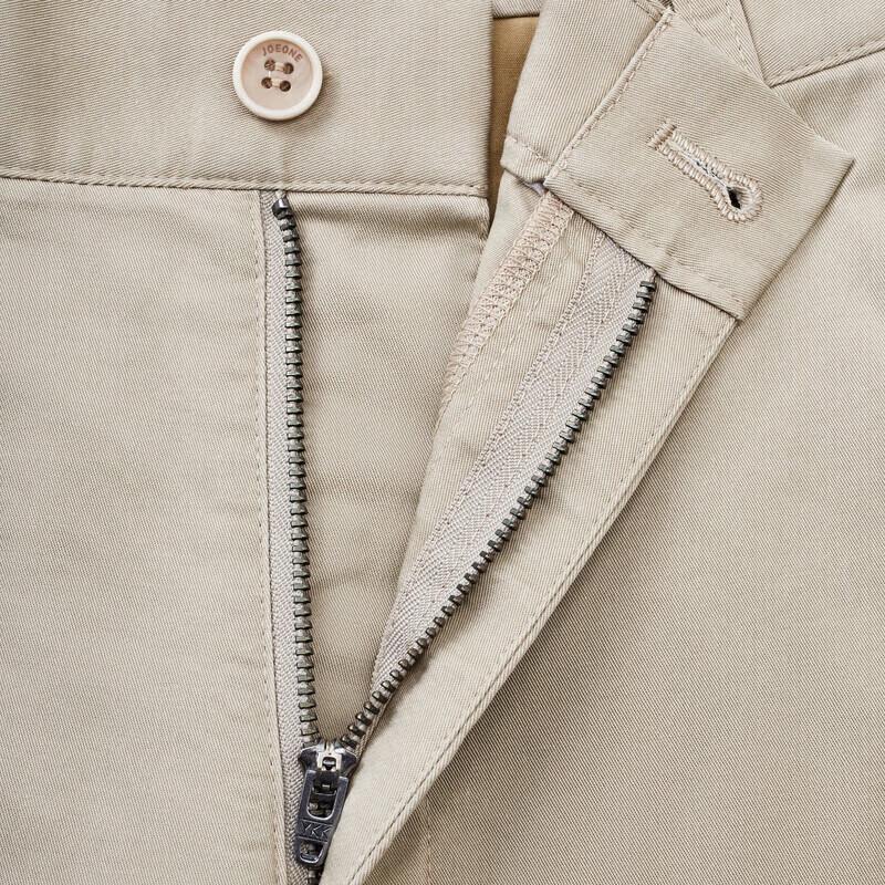 JOEONE Men's Classic Straight-Leg Casual Trousers