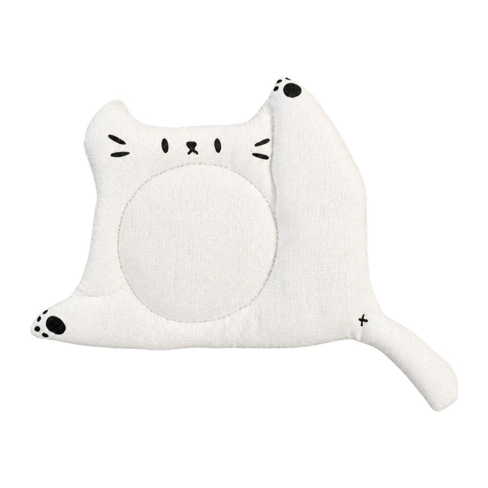 

Washable Fabric Cat Coaster Vintage Bowl Mats Kitchen Accessories Tea Cup Pad Daily Use белый