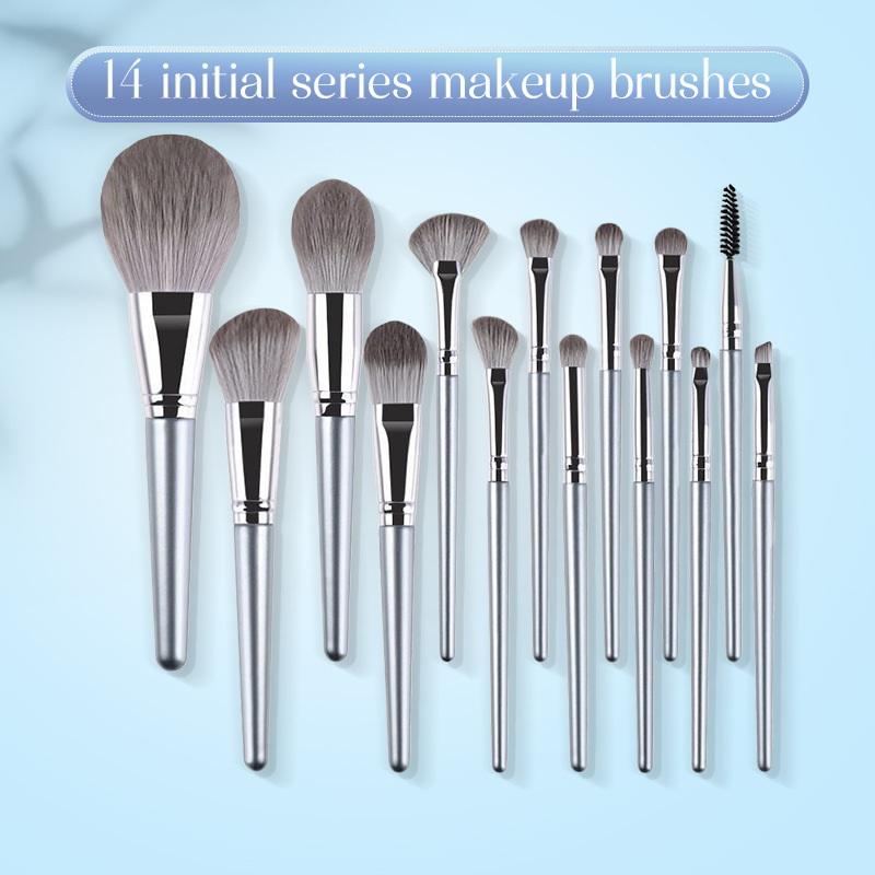 14 Piece Makeup Brush Set Soft Fluffy Eyeshadow Brush Concealer Brush Blush Makeup Brush Beauty Tool Makeup Brush
