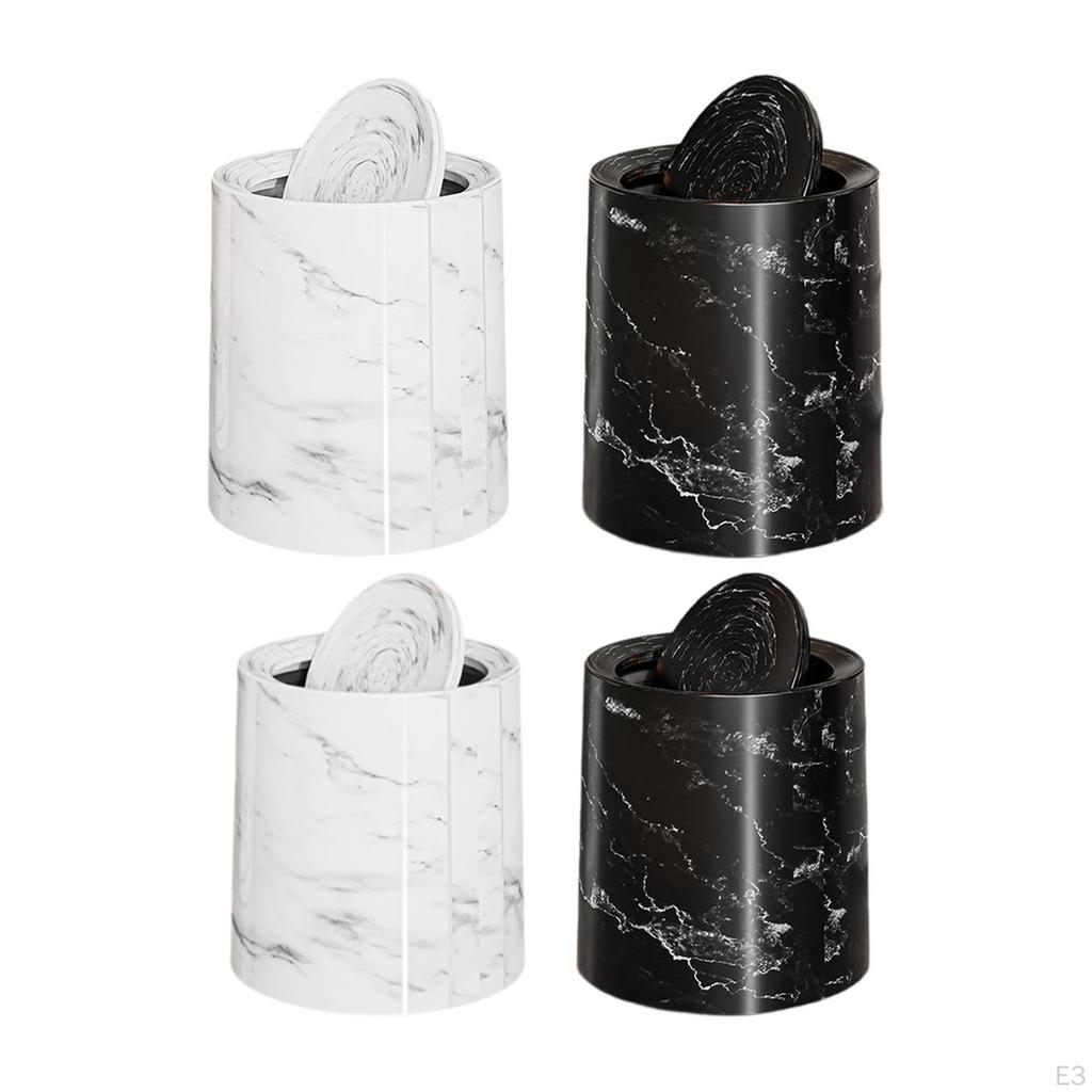 Holz-Mülleimer mit Deckel für Badezimmer, Küche, Waschküche, Büro und Toilette.