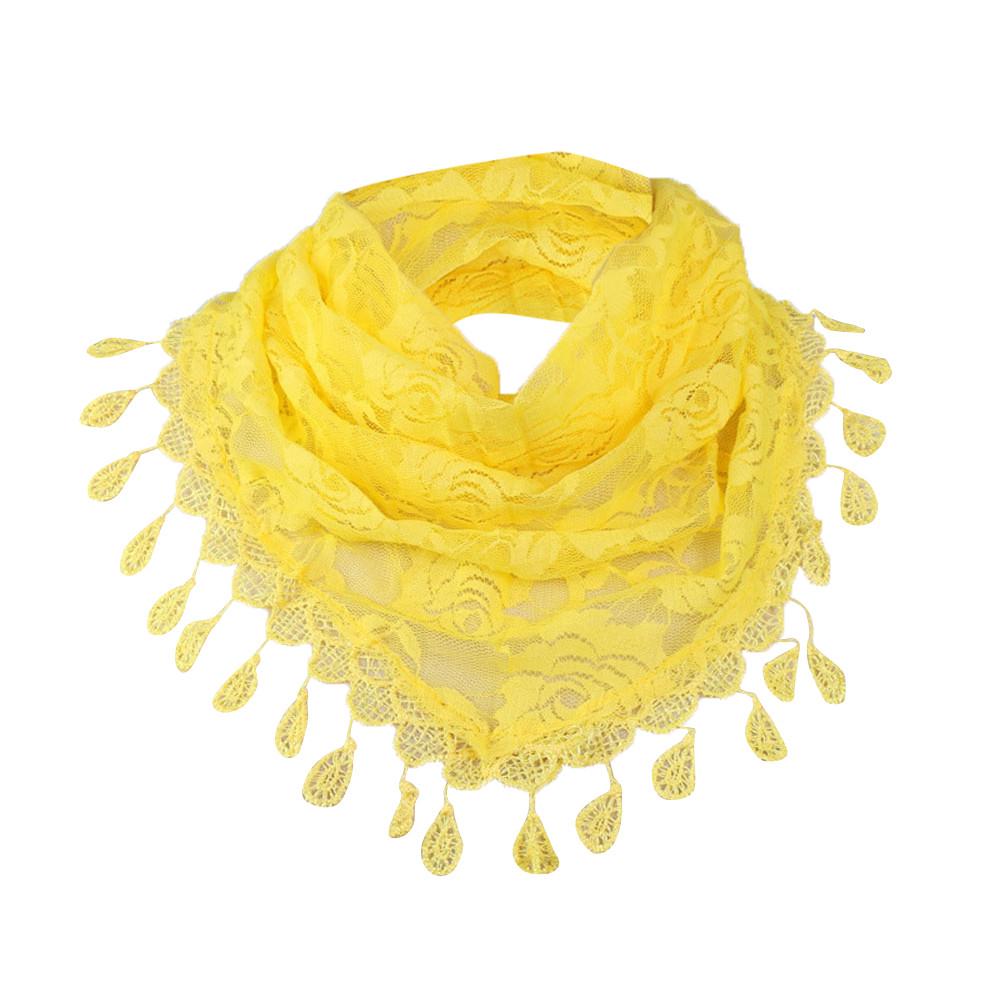 Kvinner blonder dusk Rose Floral hult skjerf sjal Lady Wraps skjerf