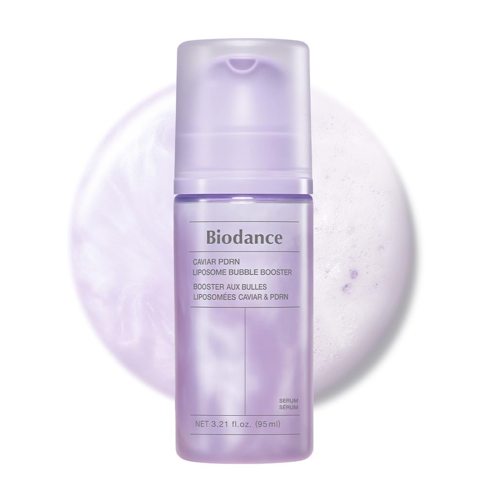 Bio Dance Caviar PDRN Liposome Bubble Booster (95ml) Serum Pump Foam Barrier Care Moisturizing Radiant Skin Introduction Korean Cosmetics