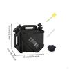Camping Water Carrier Reusable Container with Handle Jerrycan for Campers, Road Trips, Outdoor
