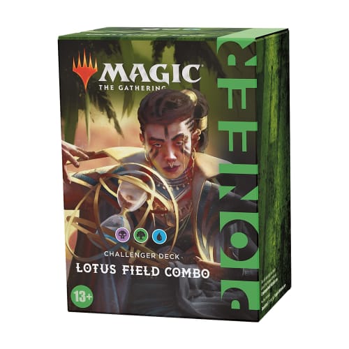 

Magic: The Gathering Pioneer Challenger Deck 2021  Lotus Field Combo (Black-Green-Blue)