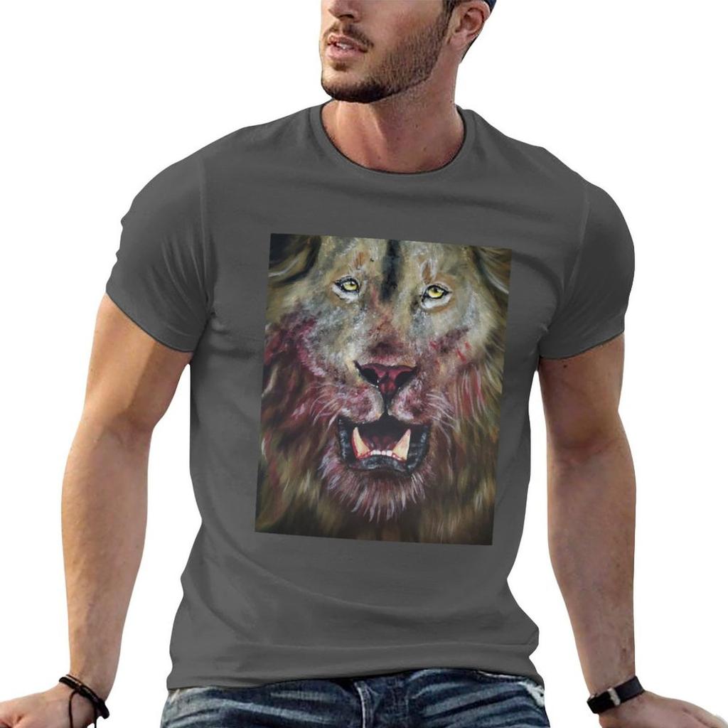 The Bloody Lion Eats Tonight TShirt Lightweight Cooling Short Sleeve Tee