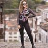 Spring and Autumn Women's Long-sleeved Trousers Triathlon Macaquinho Maillot Cclismo Little Monkey Suit Suit Professional