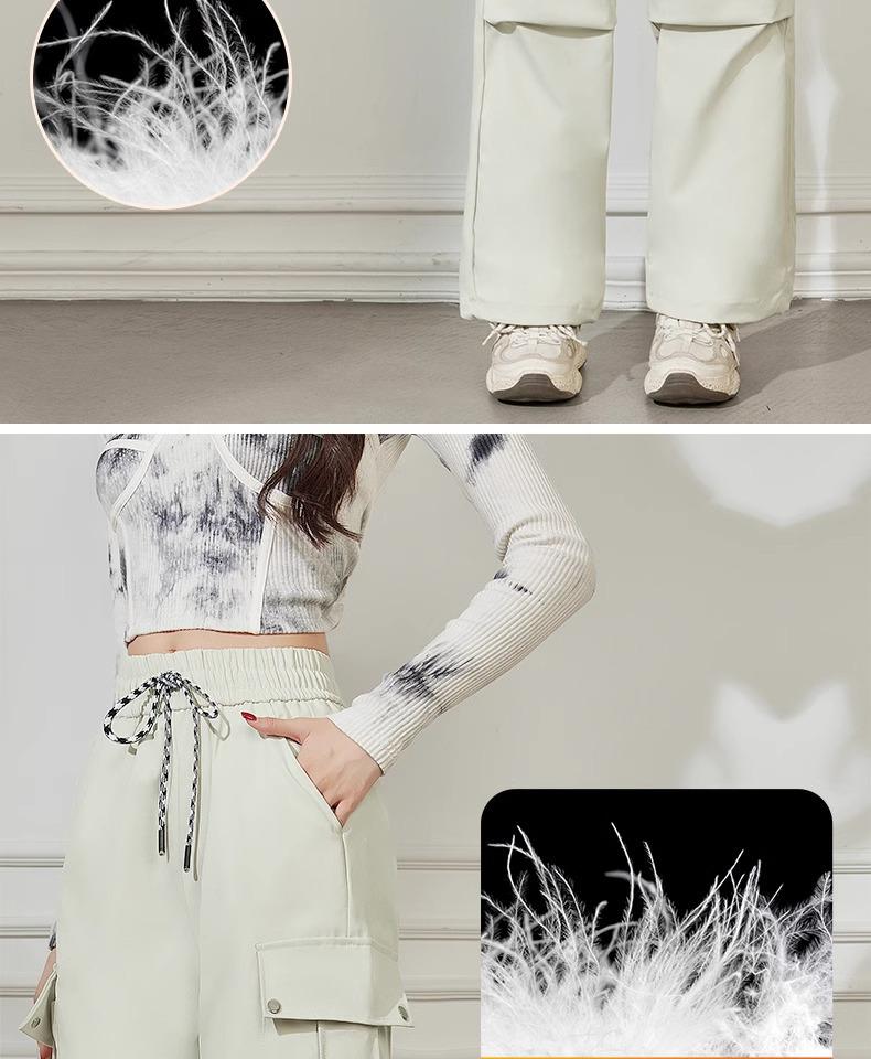 Women's Cotton Down Pants for Winter 2025: Cold-Proof, Waterproof, Windproof for Extreme -40°C Weather