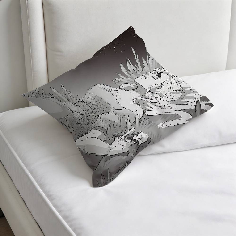 SSlay The PPrincess Game Decorative Square Pillow Cover Modern Cushion Case for Living Room Bedroom