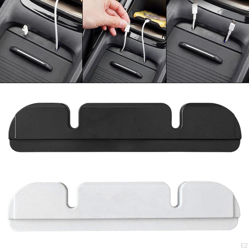 Automotive Organizer Cable Holder USB Hub Docking Station