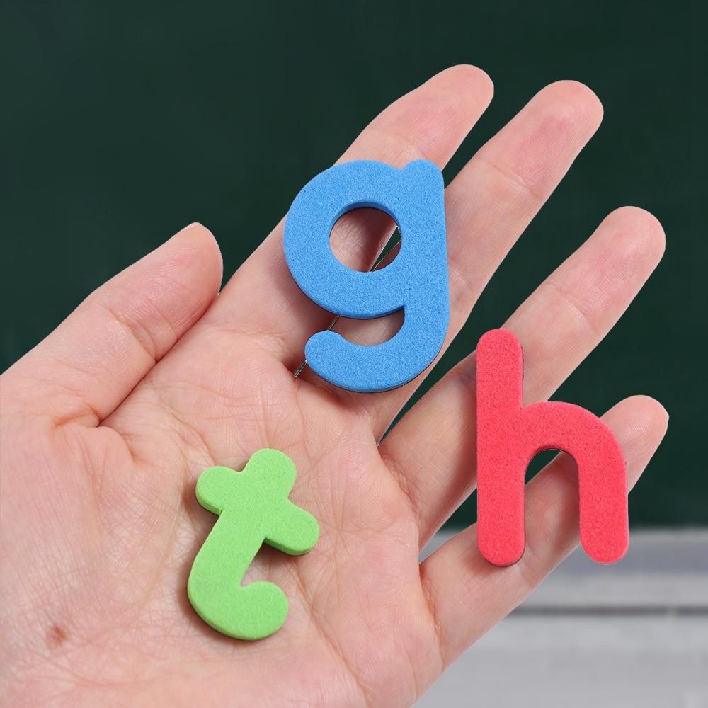 24pcs Soft Magnetic Letter Refrigerator Sticker EVA Foam EVA Magnetic Letter Sticker   Holiday Gifts