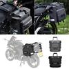 20L Motorcycle Side Bag Large Capacity Motorcycle Saddle Bag Fashion Rear Seat Bag Motorbike