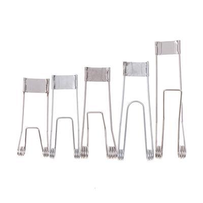 10 Stück/Los Montagefederklemmen Feder für Lampe LED Einbaustrahler Torsionsfeder Federklemmen Beleuchtungszubehör
