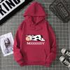 Street Womans Hoodies Kawaii Spotted Cow Printing Sweatshirts Breathable Loose Fleece Warm Pullovers Autumn Winter Sportswear
