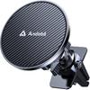 andobil for MagSafe Car Mount [20xN55 Strongest Magnet] Magnetic Phone Holder for Car Vent Stable Metal Clip 360 Adjustable Magnetic Car Phone Holder