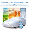 For BMW MINI R50 R56 F56 Car Cover Full Covers with Reflective Strip Dustproof UV Scratch-Resistant Sunscreen Protective Cover