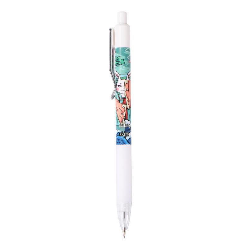 Neon National Trend Mechanical Pencil - 0.5mm, Non-Breaking Lead, Creative Press-Type for Students